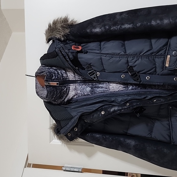 Stunning Khujo Vintage-Inspired Layered Jacket (size L) - Picture 3 of 15